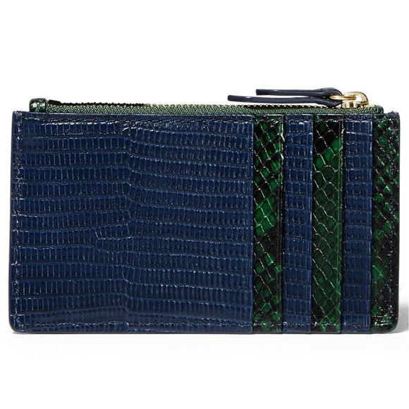 USED ONE TIME Jet Set Charm Slim Leather Card Case - Picture 3 of 3